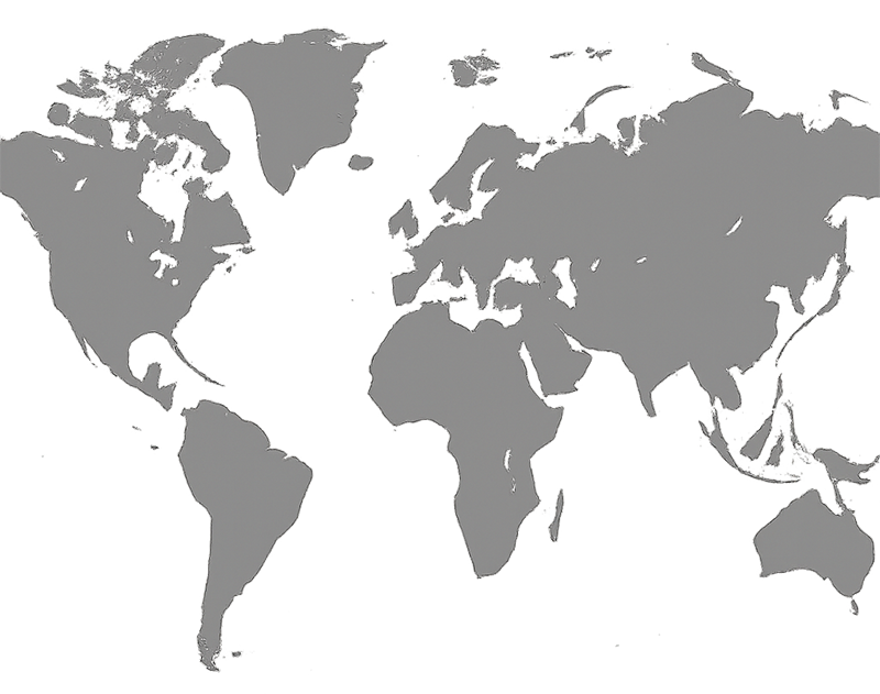 worldwide map
